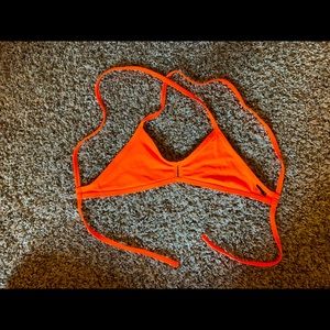 Neon orange Jolyn suit top